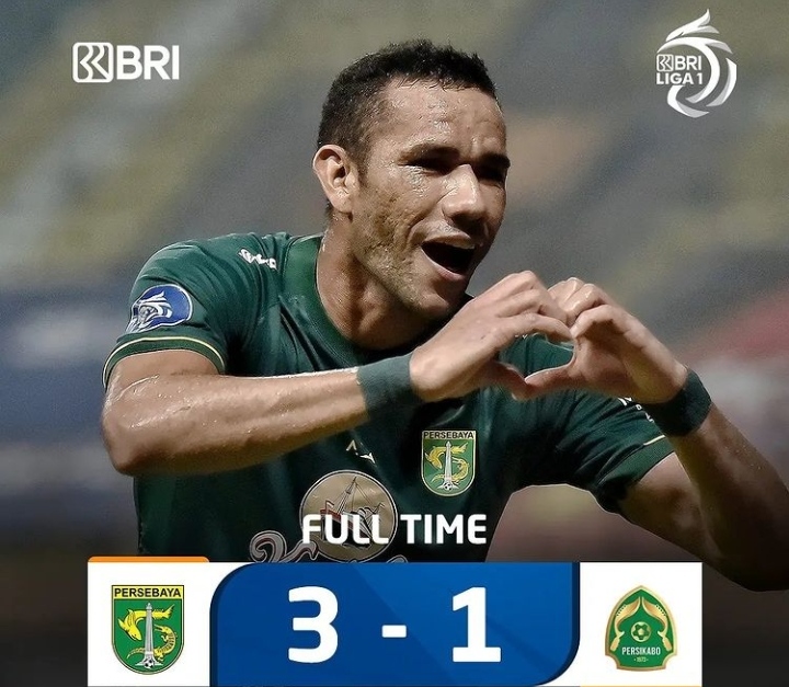 Diperkuat Empat Legiun Asing, Persebaya Menang 3-1 Atas Persikabo