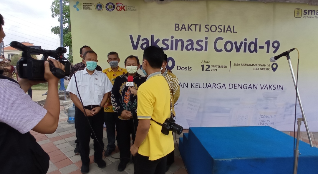 Vaksinasi KAUJE Diikuti 5000 Orang, Hebatnya Tak Menimbulkan Kerumunan
