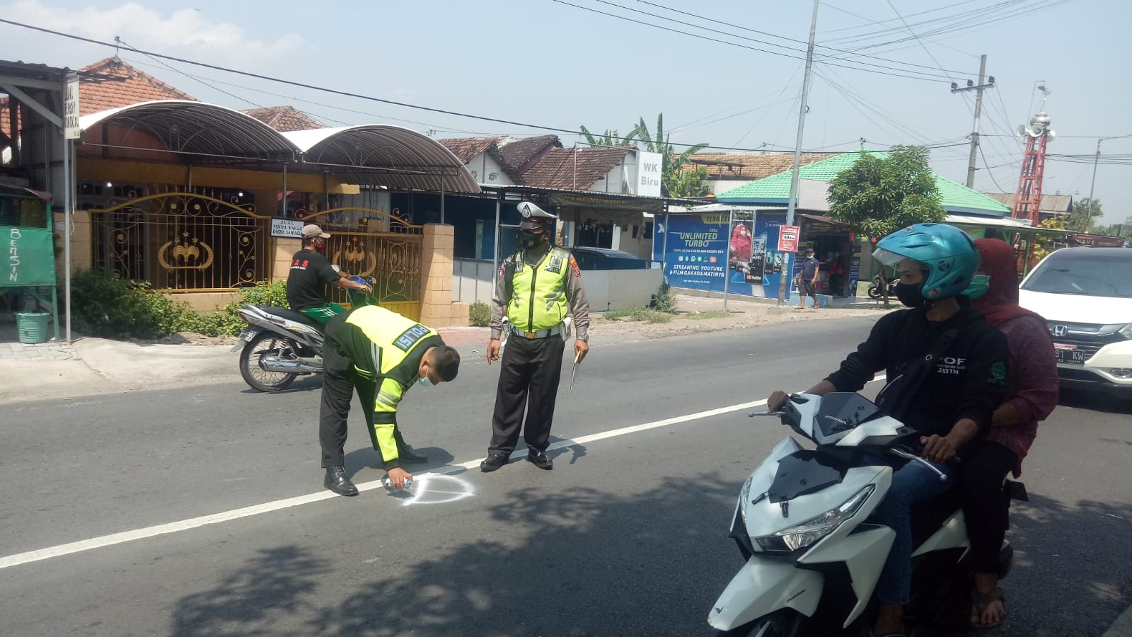 Cari Sumbangan di Tengah Jalan, Tewas Tertabrak Truk Rem Blong