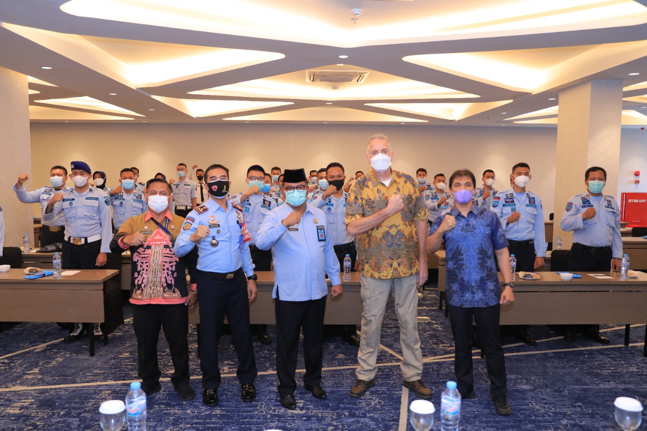 Kemenkumham Jatim Undang ICITAP Pertajam Kemampuan Intelijen Petugas Lapas