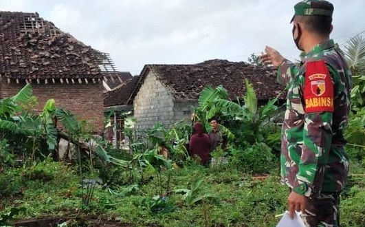 Atap 36 Rumah di Banyuwangi Porak-poranda, 1 Korban Luka di Kepala Kena Puting Beliung