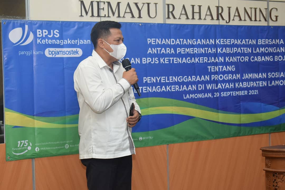 Peserta BPJS Ketenagakerjaan di Kabupaten Lamongan Masih Minim