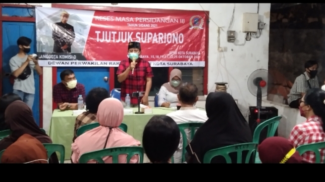 Anggota DPRD Surabaya Kawal Aspirasi Warga Ngagel Rejo