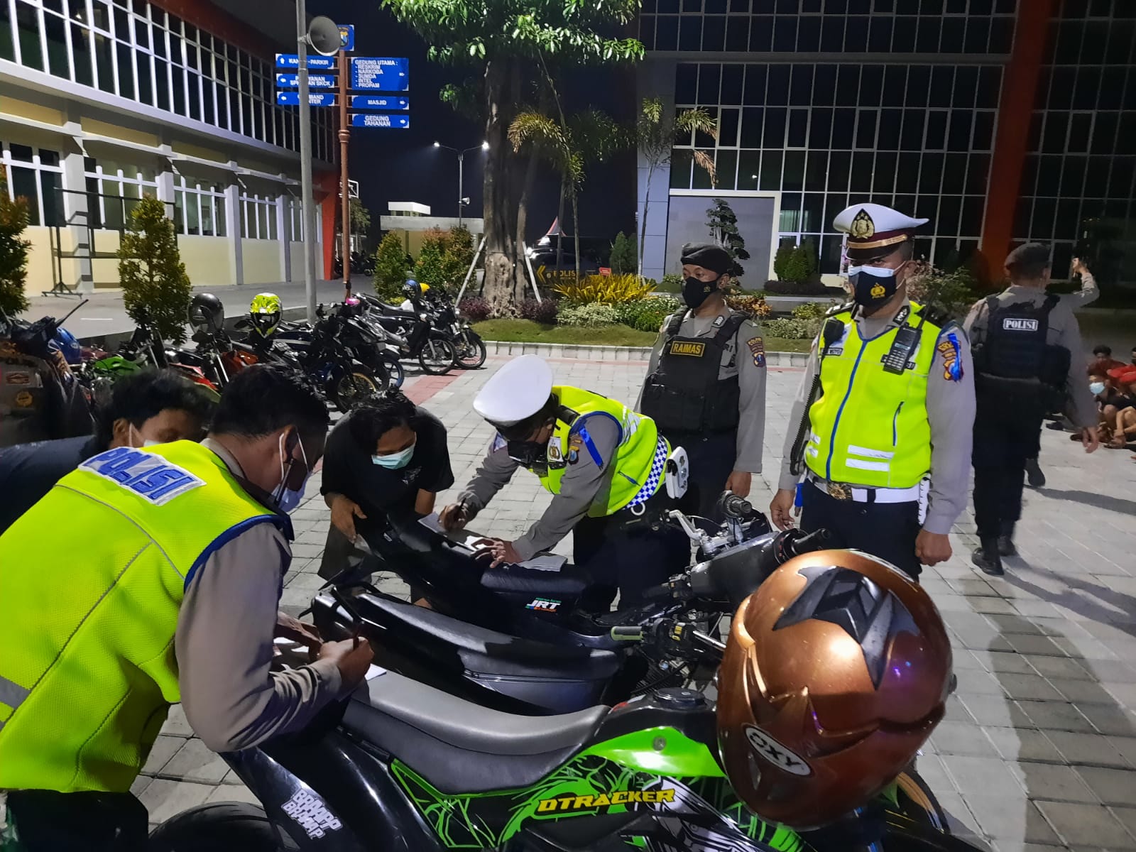 Puluhan pebalap Liar Digaruk Satlantas Polres Gresik