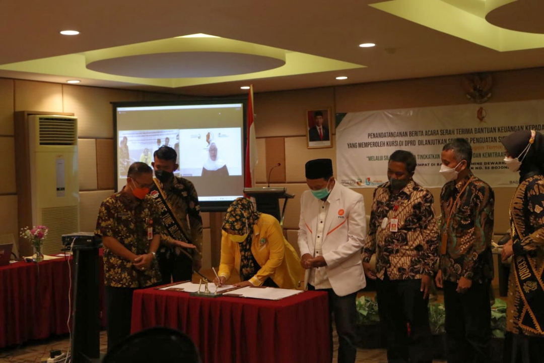 Partai Politik di Bojonegoro Terima Bantuan Dana Rp 1,1 Triliun