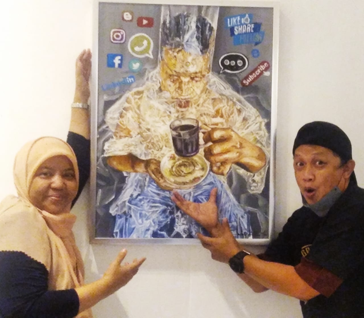 Kunjungan Kecil Pameran E-Soon