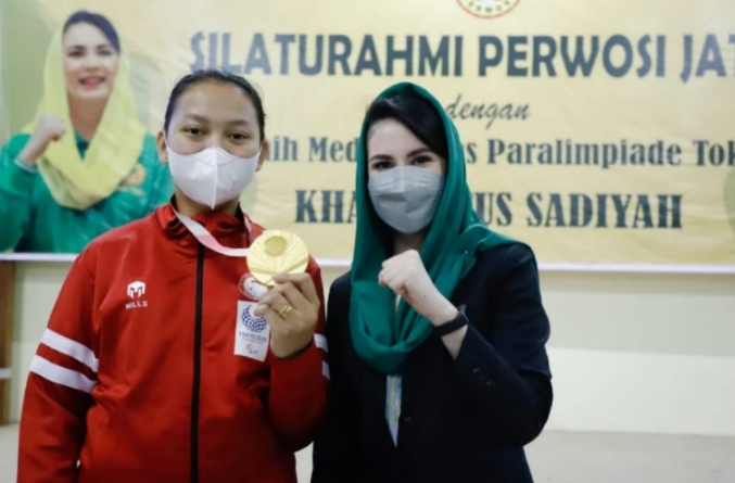 Semangati Para Atlet, Arumi : Prestasi Olahraga Merupakan Indikator Kemajuan Suatu Bangsa