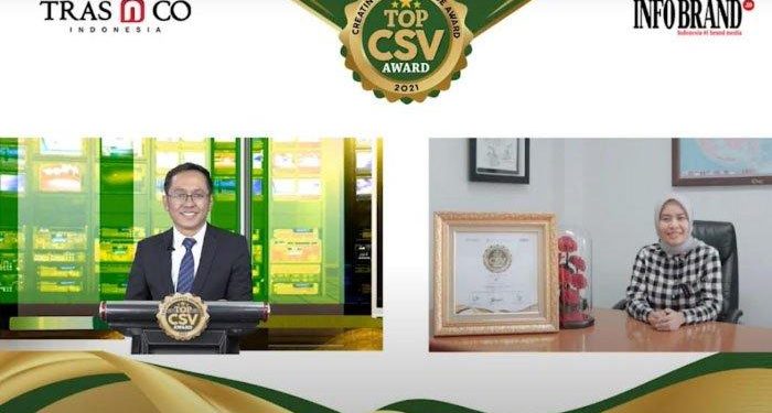 Pelindo Marines Raih Penghargaan TOP CSV Award 2021