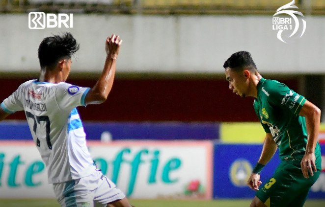 Bermain Imbang, Persebaya dan Persela Raih 1 Poin di Sleman