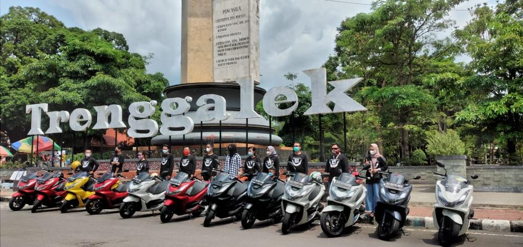 Dealer Kembang Jawa Motor Trenggalek Ajak Konsumen Touring Elegan dengan PCX