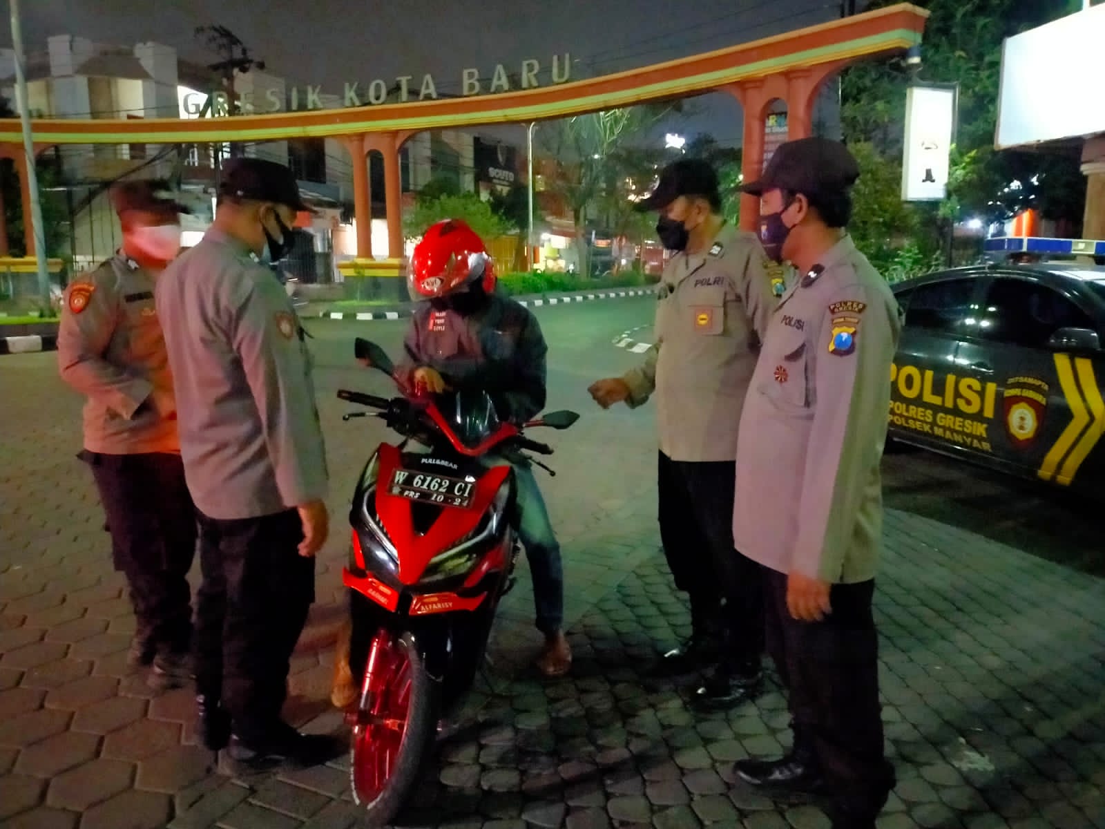 Tekan Angka Kriminalitas, Jajaran Polsek Rayon Tengah Gencarkan Operasi Malam Hari