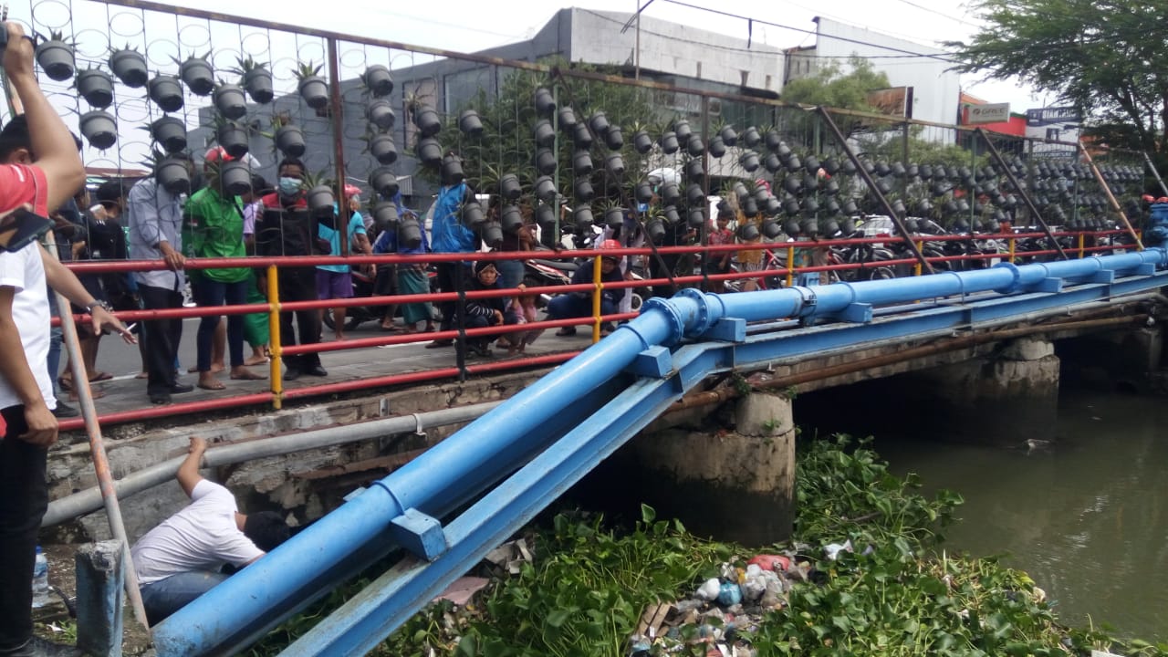 Diburu Polisi, Bandar Sabu Sembunyi di Bawah Jembatan