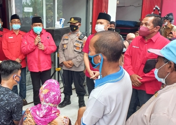 Bantu Percepatan Vaksinasi, PDI Perjuangan Pasuruan Gelar di Lima Titik