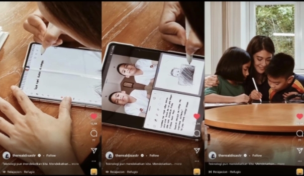 Bantu Sesama Melalui Karya Rupa Inti Kolaborasi Axton Salim, Dian Sastrowardoyo dan Iwan Effendi