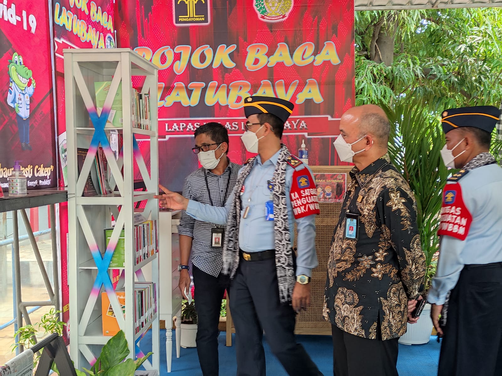 Lapas Porong Sidoarjo Dilengkapi Perpustakaan Digital