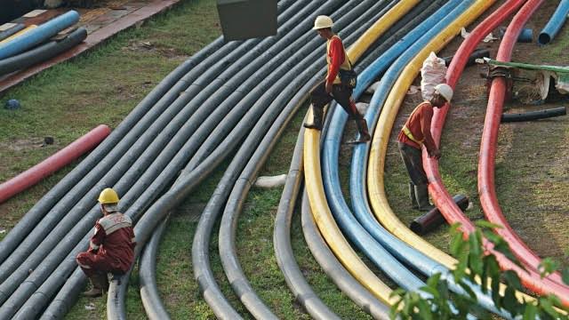 Demi Mencegah Kebakaran Saluran Kabel Tegangan Tinggi, PLN Kerjasama dengan Pelindo Marine Service