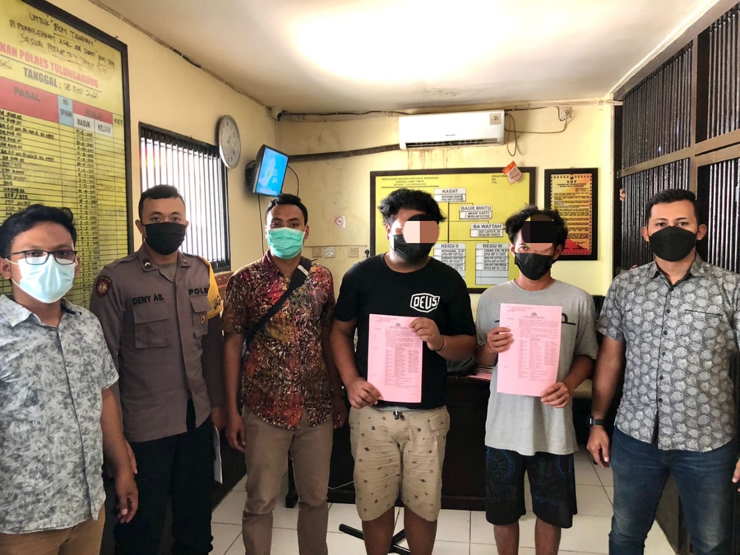 Rampas Hape Bocil, Dua Pemuda Tulungagung Digulung Polisi