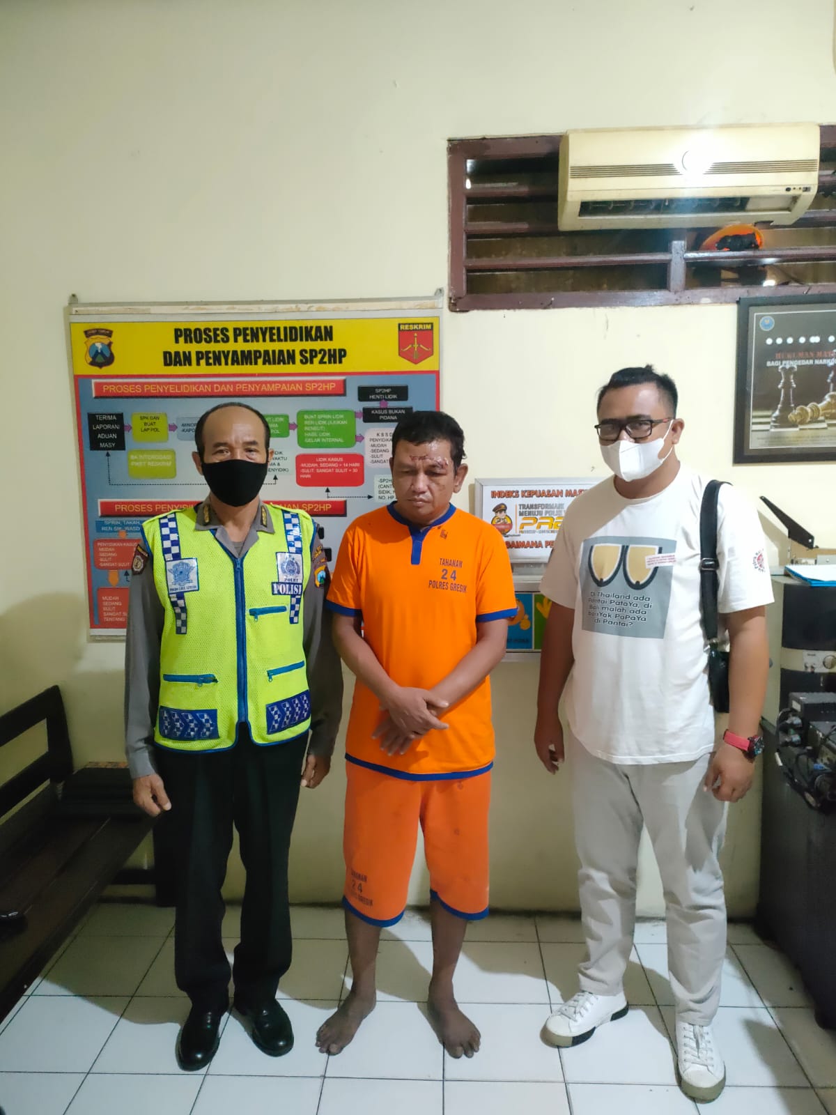 Pelaku Curanmor di Duduksampeyan Gresik Dibekuk Polisi