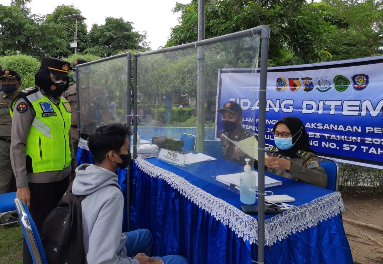 Kisah Para Polwan Tulungagung Dalam Penegakan Prokes Pencegahan Covid-19
