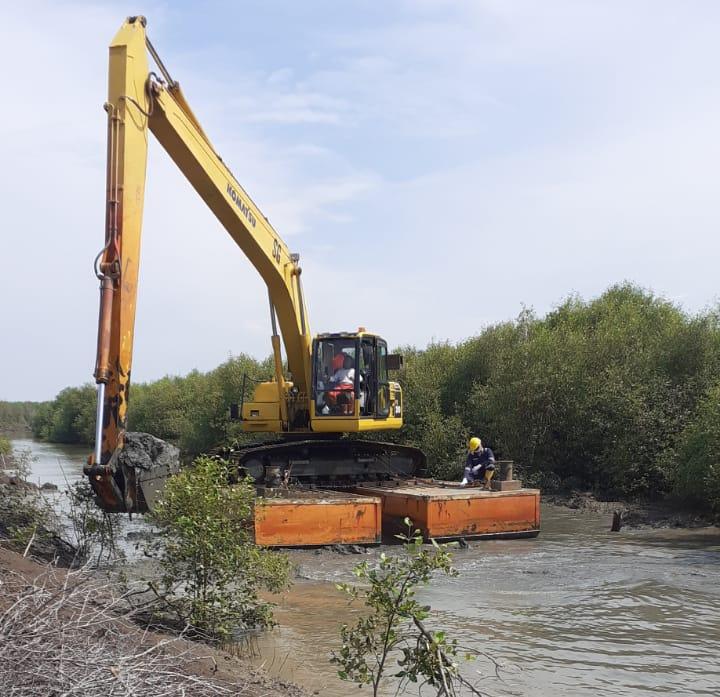PGN Saka Ikut Bantu Mitigasi Bencana di Ujungpangkah