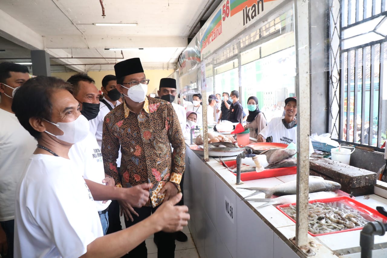 Program Digitalisasi, Pemkab Sidoarjo Terapkan Pembayaran Non Tunai di Pasar Tradisional