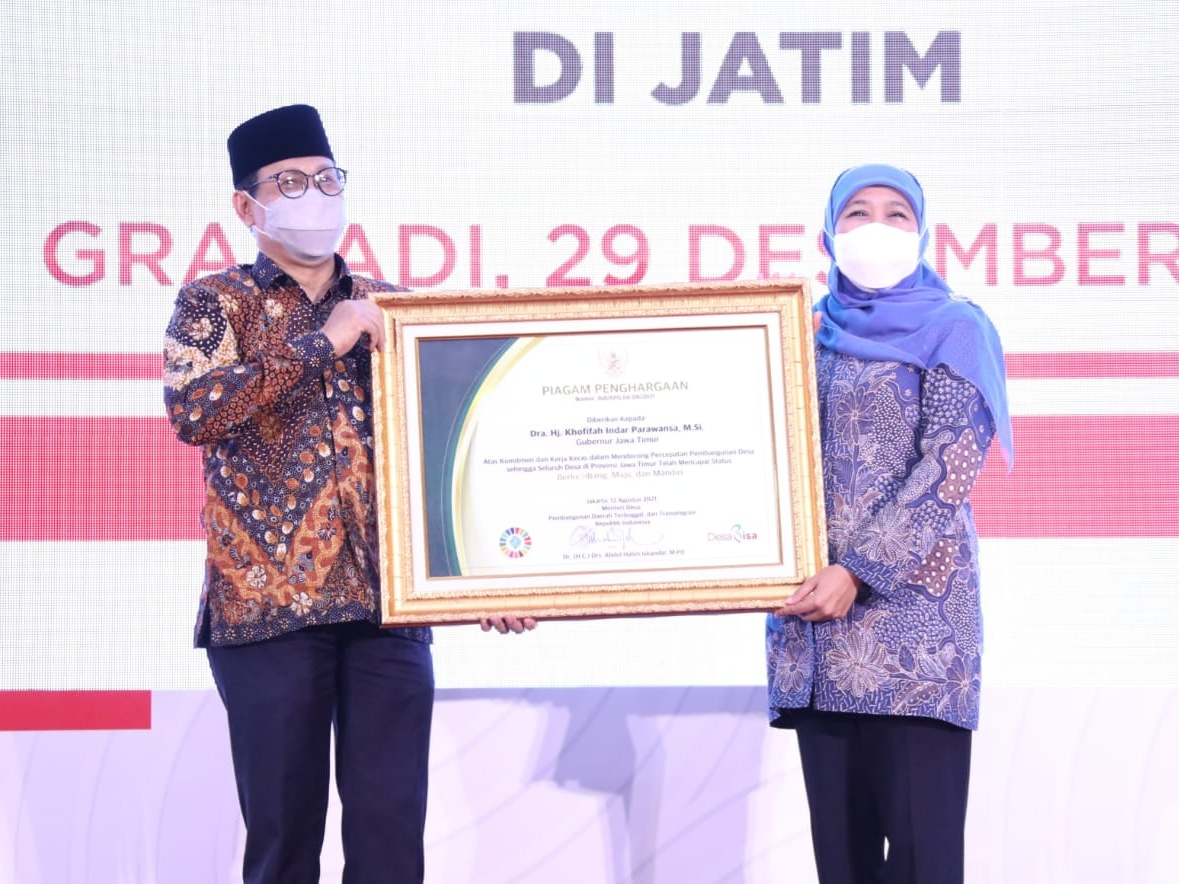 Jatim Bebas Desa Tertinggal dan Sangat Tertinggal