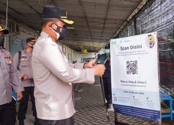 Pastikan Natal Berjalan Aman, Kapolresta Sidoarjo Sidak Gereja