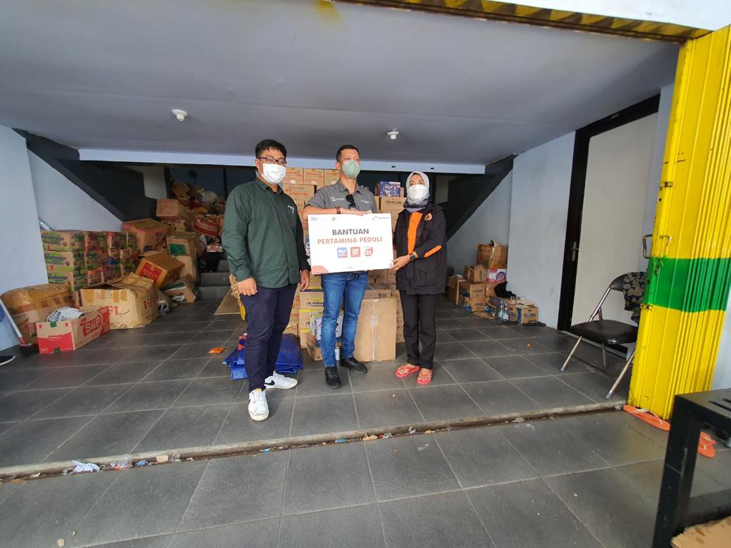 Bantu Korban Erupsi Semeru, Subholding Upstream Pertamina Salurkan Sejumlah Barang