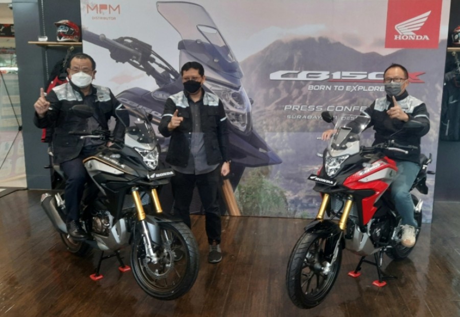 MPM Motor Kenalkan Honda New CB150X Untuk Warga Jatim