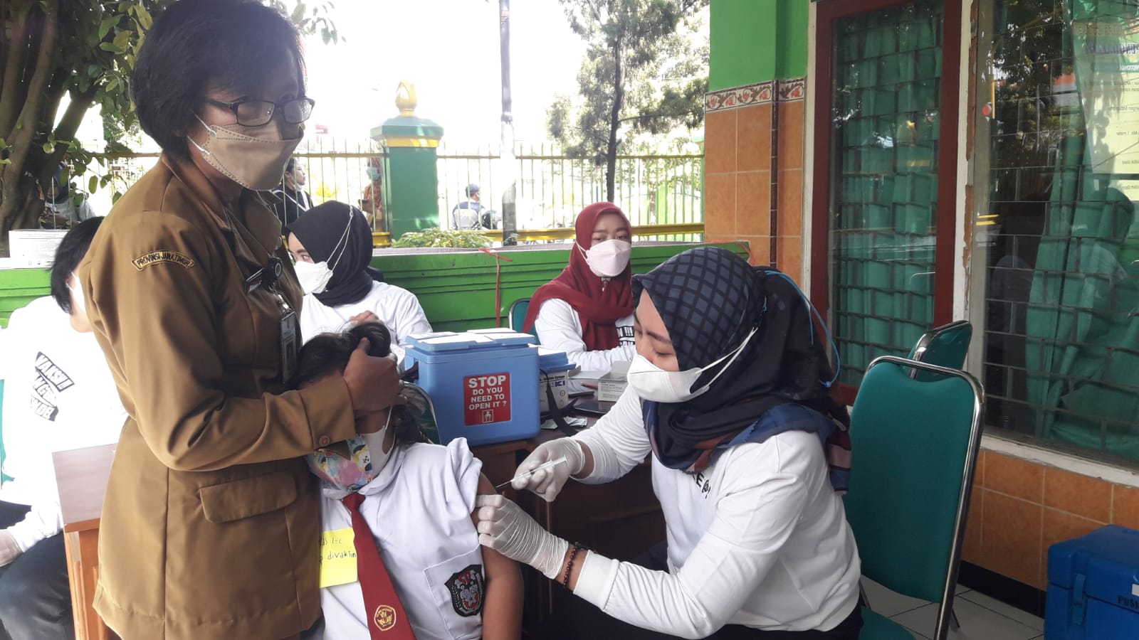 Satgas Covid-19 Percepat Vaksinasi Anak di Tulungagung