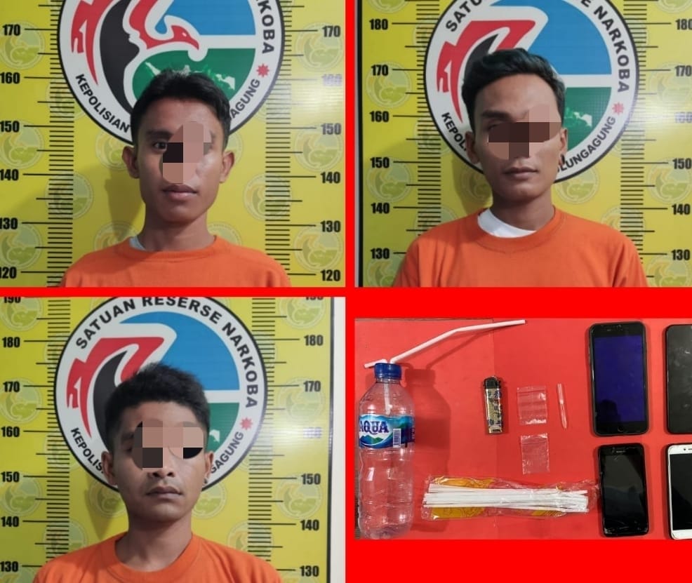 Pesta Sabu Bareng Teman Temannya, Montir di Tulungagung ini Disergap Polisi