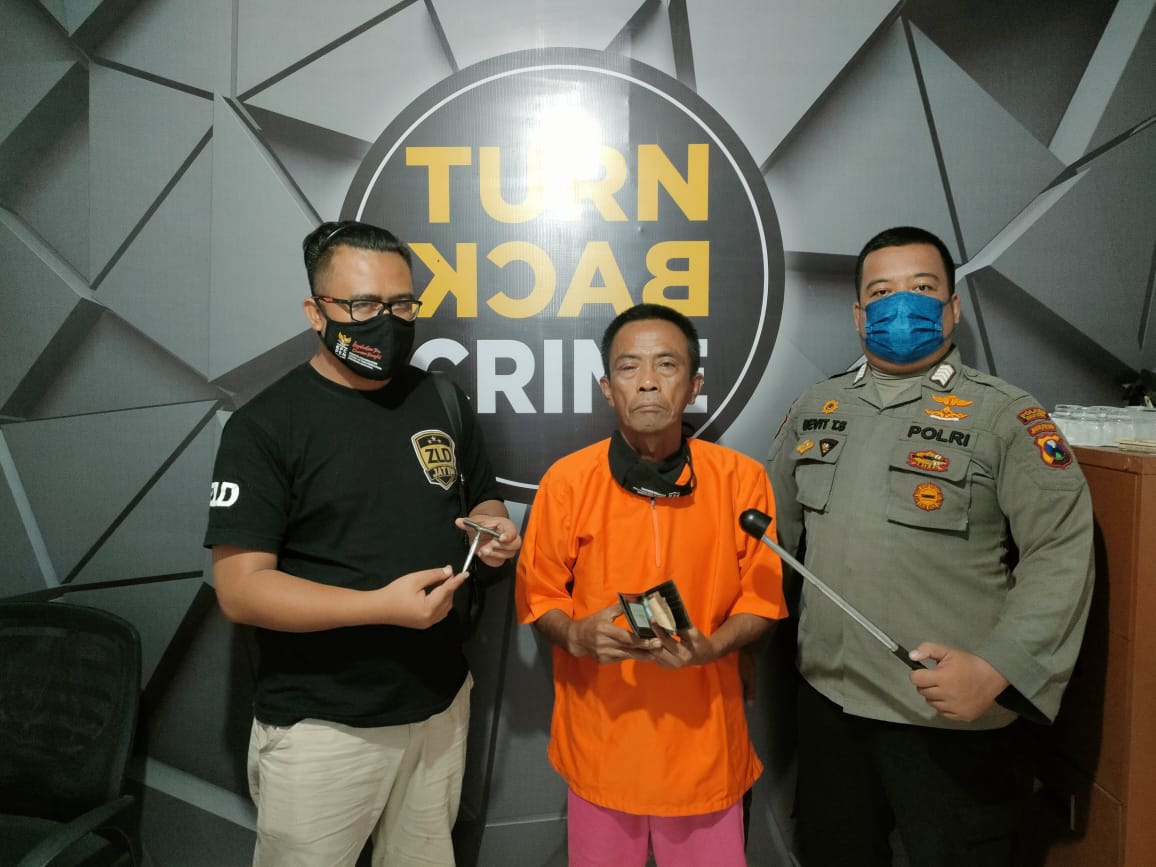 Gagal Curi Dompet, Kakek Dukun Gresik Dibekuk Polisi