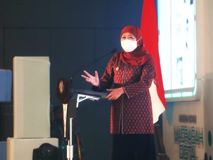 Khofifah Ajak Kemenag Jatim Lakukan Percepatan Transformasi Digital