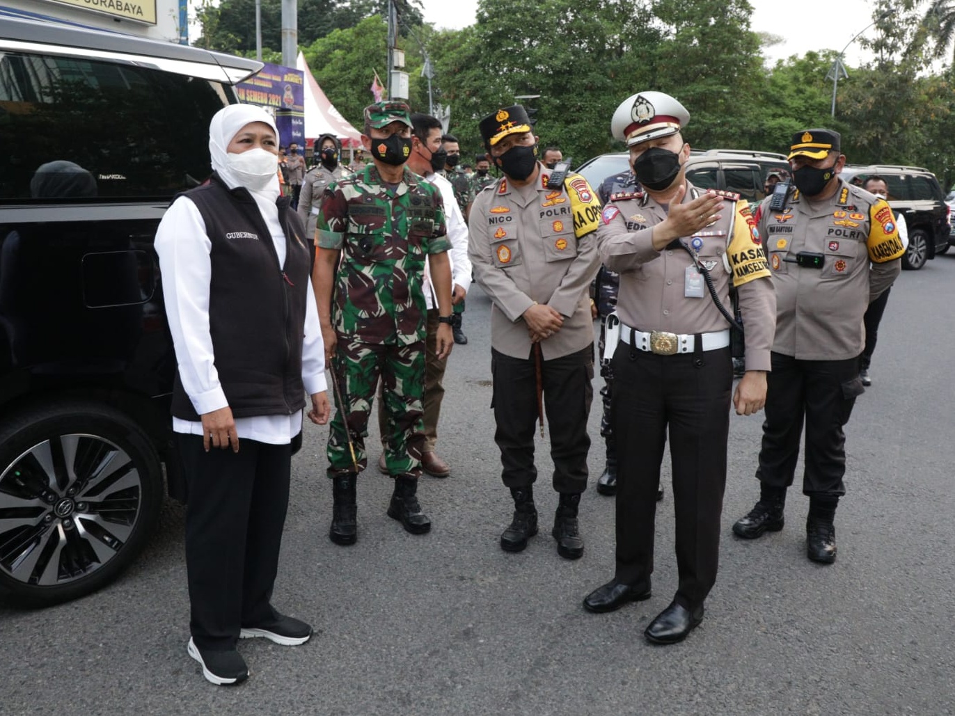 Khofifah Sambut Positif Aplikasi Monitoring Karantina Presisi