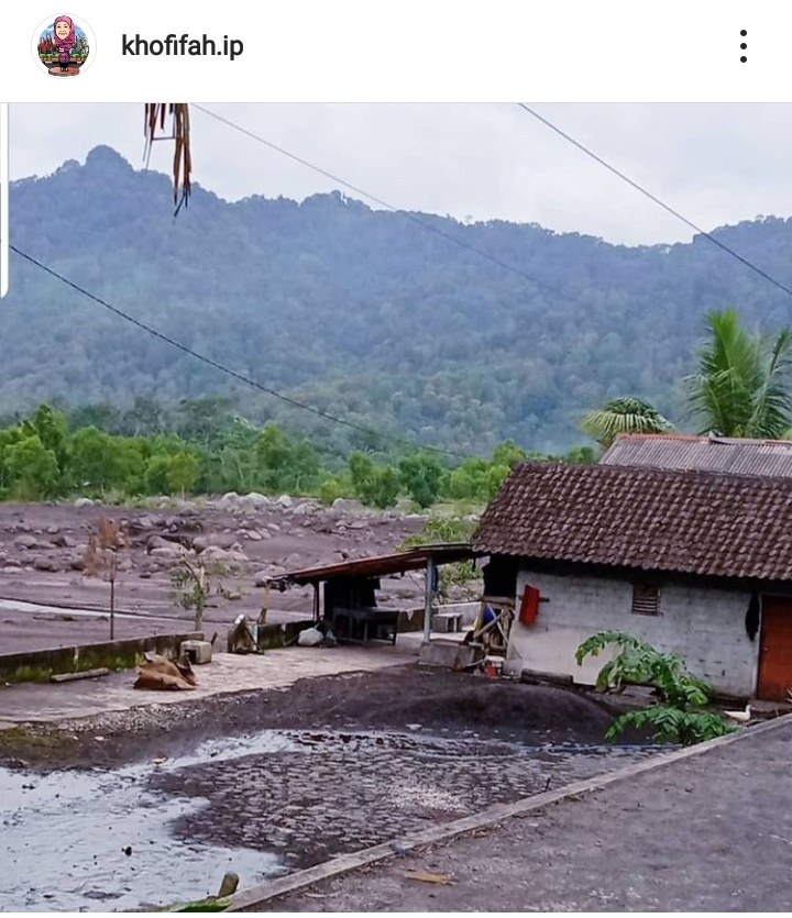 Subhanallah! Berkat Kopi dan Teh Gratis, Rumah Pak Sujari Selamat dari Amukan Gunung Semeru