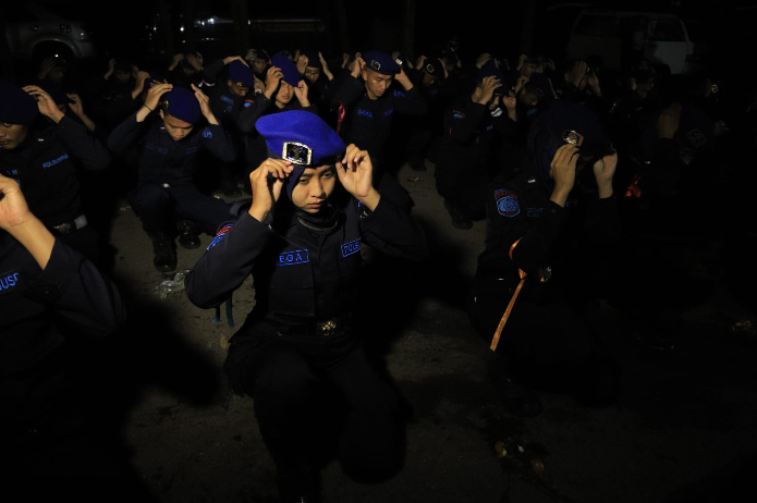 Sebelum Pembaretan, Puluhan Polisi Khusus Pemasyarakatan Harus Lari Sepanjang 18 KM