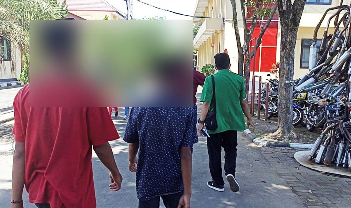 Kakak Adik Lapor Penganiayaan ke Polres Magetan, Lima Pelaku Diangkut