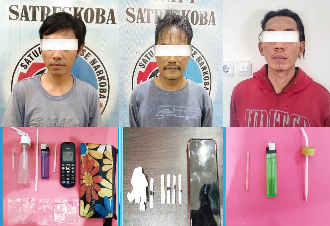 Kambuhan Lagi, Tiga Residivis Asal Jombang Kembali Diringkus Polisi