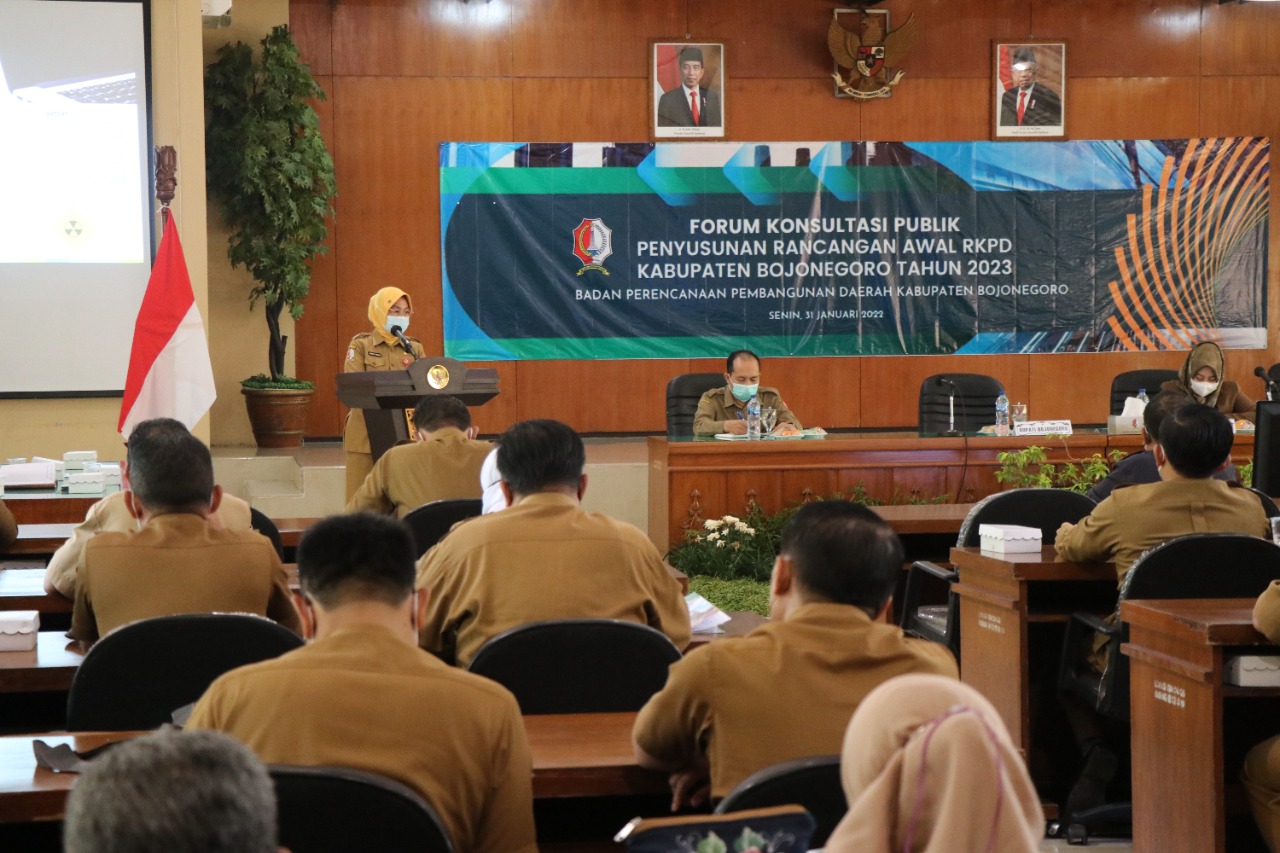 Optimalkan Pembangunan di Bojonegoro Kedepan, Pemkab Gelar Forum Konsultasi Publik