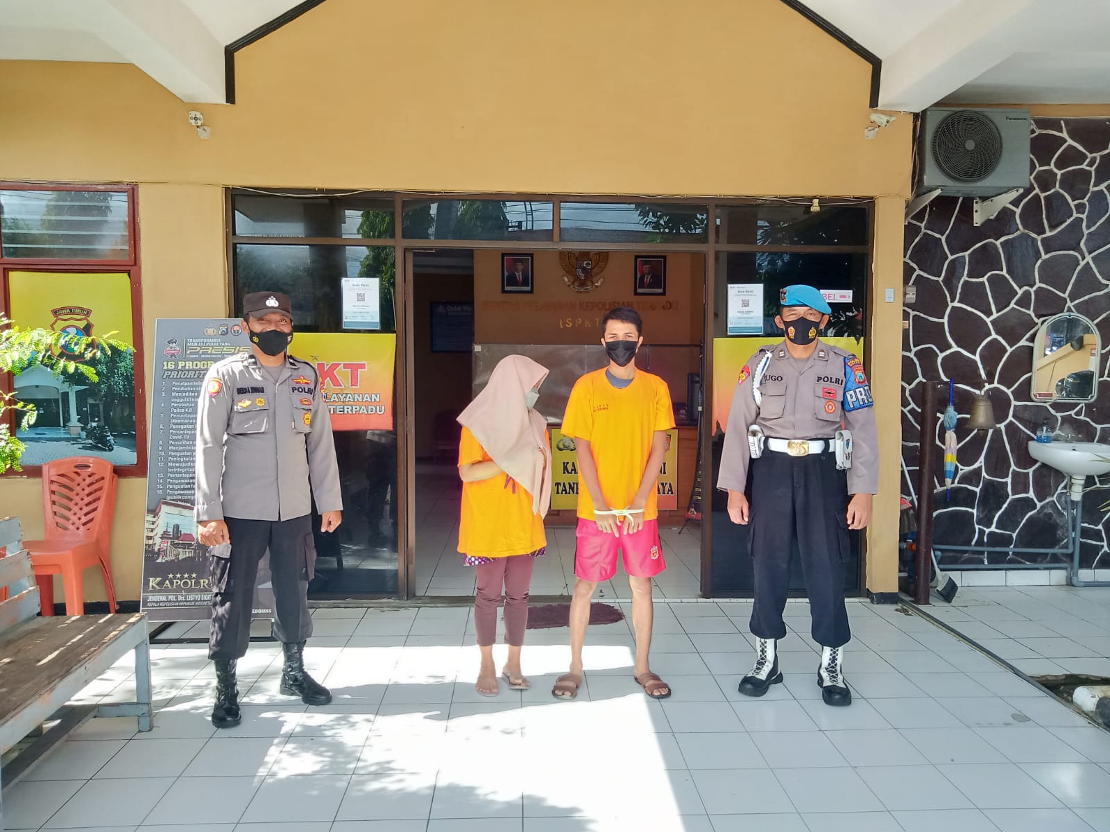 Bobol Rumah Tetangga Kos di Randuagung Gresik, Pasutri Ini Akhirnya Tertangkap