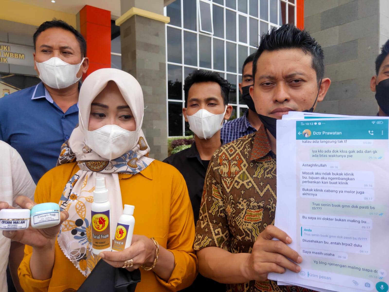 Diduga Malpraktek, Klinik Kecantikan di Gresik Dilaporkan Polisi