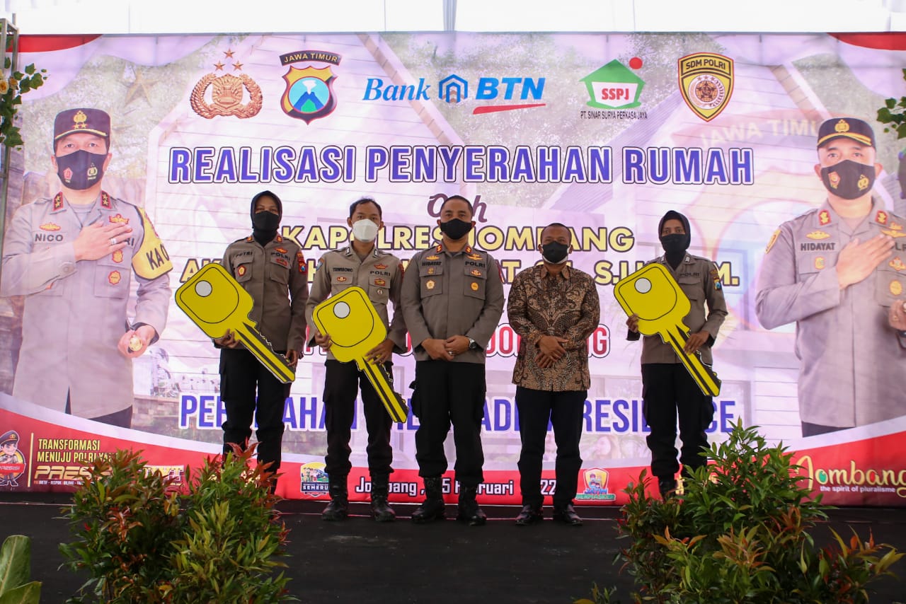 Dirikan Perumahan Anggota Polri, Polres Jombang Izinkan Masyarakat Umum Inden