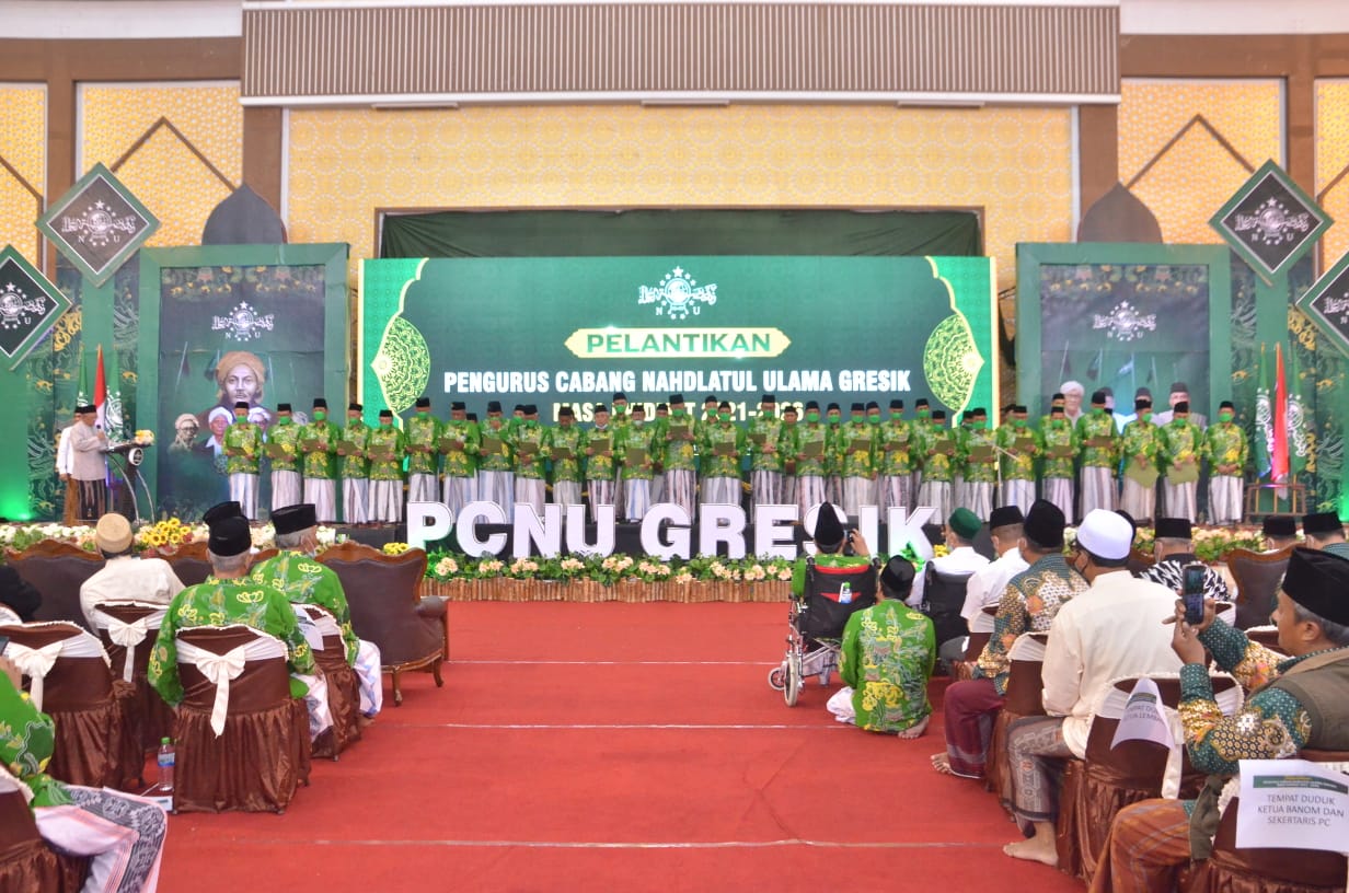 PCNU Gresik Siap Kolaborasi dengan Pemerintah Soal Pembangunan dan Pengembangan SDM