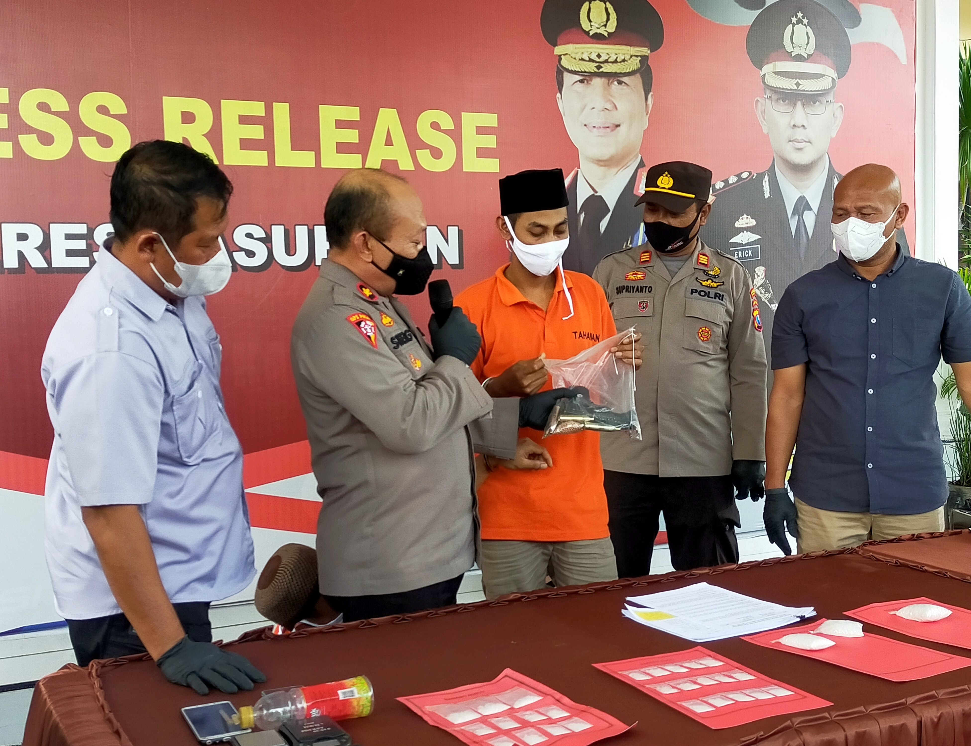 Biar Gagah, Pria Pasuruan Beli Softgun dari Jualan Sabu