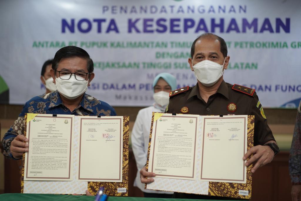 Petrokimia Gresik Gandeng Kejari Sulsel Awasi Pupuk Subsidi