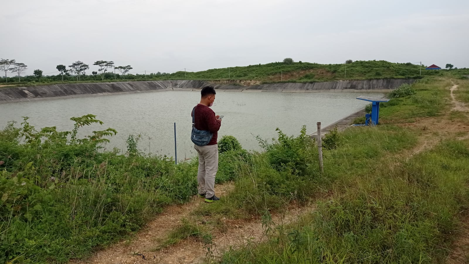 Dinas Pertanian Gresik Akan Bangun Saluran Tersier di Waduk Sukodono