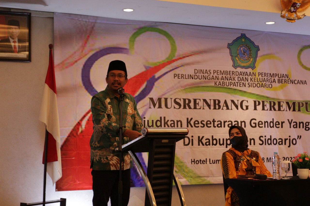 Peringati Hari Perempuan, Gus Muhdlor Tekankan DP3AKB Peka Soal Isu Gender