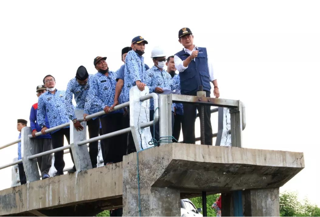 Cegah Terjadinya Kekeringan dan Banjir, Pemkab Lamongan Manfaatkan Bengawan Mati