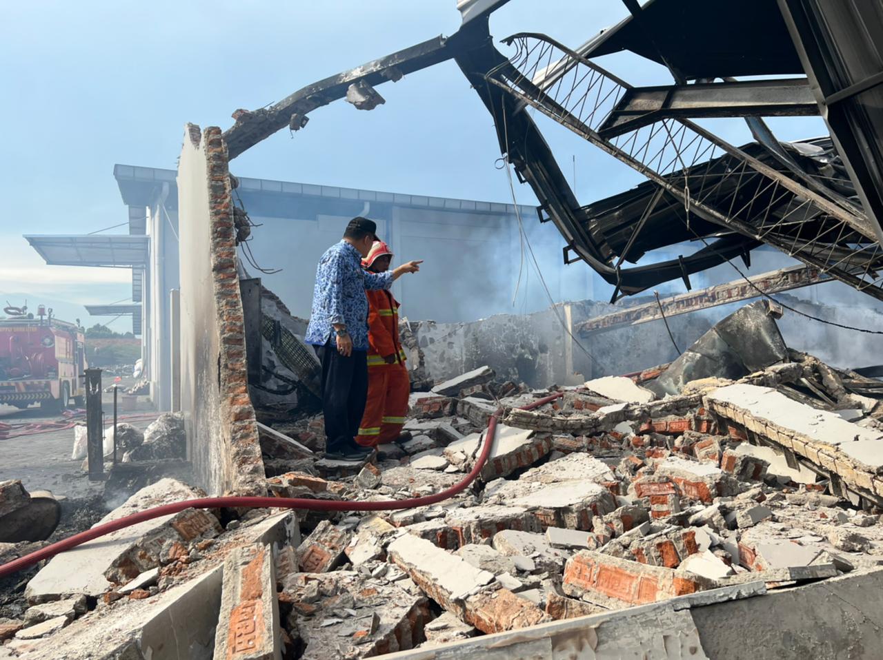 Pabrik Terbakar, 160 Karyawan PT Rajasa Putrajaya Terancam Menganggur