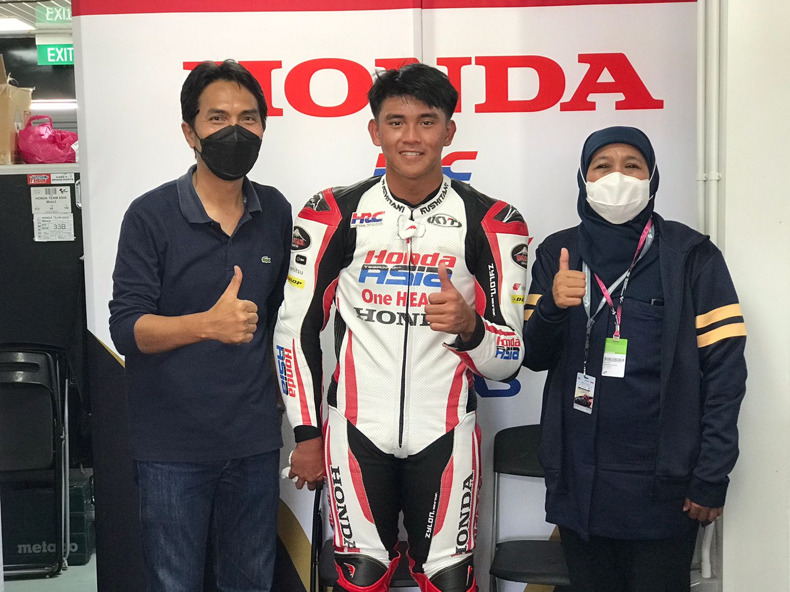 Gubernur Bangga Mario Aji Finish P14 di Moto3 GP Mandalika